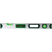24 Inch 60cm Professional Digital Magnetic Level Measuring Instrument High Accuracy Electronic Aluminium Spirit Level 2 Bubbles