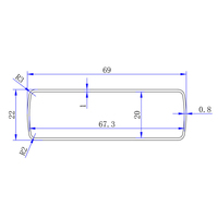 Boîtier en aluminium d'usinage CNC Boîtiers d'instruments électroniques Boîte de jonction Boîtier PCB