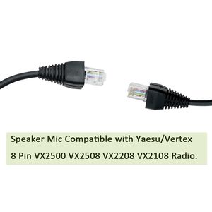 Handheld Mobile <b>Microphone</b> <b>Speaker</b> Mic Compatible For Vertex 8 Pin VX2500 VX2508 VX2208 VX2108 Radio - Product Image 6