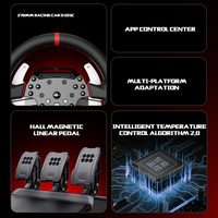 Nouveau volant de jeu filaire à vibrations PXN-V10 Pro, 900 degrés, pour PC/PS3/PS4/XBOX ONE&Series/Switch