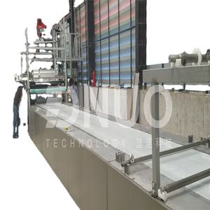 Machine de production de plaques ondulées en plastique renforcé de fibres de verre (FRP) pour toiture - Product Image 4