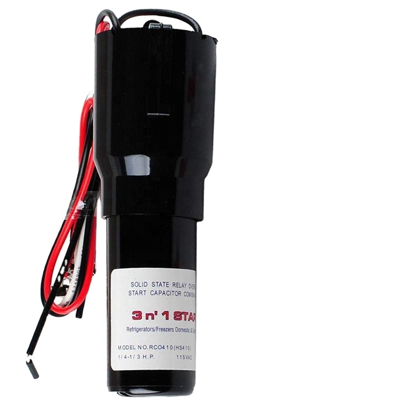 RCO810 3 n' 1 стартовый жесткий стартовый набор твердый стартовый конденсатор для морозильного компрессора холодильника