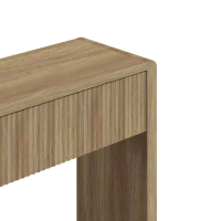 Table console en bois massif de style nordique moderne minimaliste SL-ST1519-4, table de rangement et de décoration pour le salon