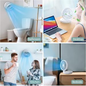 Ventilateur soufflant pliable USB à prix de gros d'usine chinoise, idéal pour l'été, moderne, pour bureau et usage domestique, petit ventilateur de plafond ou de bureau - Product Image 4