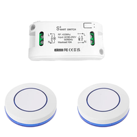 RF433MHz Mini Module de relais de télécommande sans fil 10A Max. pour AC 110V 220V Lumière Lampe Ventilateur LED 10A 10A WiFi
