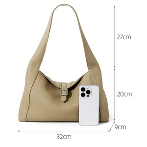 <span class=keywords><strong>Tas</strong></span> Selempang Kulit Sapi Asli Wanita Mewah Terbaru, <span class=keywords><strong>Tas</strong></span> <span class=keywords><strong>Hobo</strong></span> Custom Pabrik, <span class=keywords><strong>Tas</strong></span> Wanita Tekstur Kulit Asli, <span class=keywords><strong>Tas</strong></span> Ketiak - Product Image 6