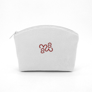 Đa Chức Năng Tùy Chỉnh Waffle Dệt <span class=keywords><strong>Zip</strong></span> Trang Điểm Pouch Phong Cách Mới Du Lịch Tổ Chức Waffle Bông Trang Điểm Túi Với Dây Kéo Đóng Cửa - Product Image 4