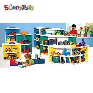 Meuble à chaussures créatif non toxique pour maternelle avec organisateur, mobilier d'<span class=keywords><strong>occasion</strong></span> pas cher pour garderie - Product Image 5