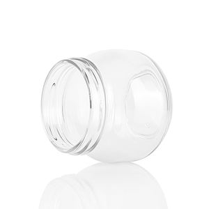 Wholesale Transparent Fat Shaped Jam Honey Glass <strong>Bird</strong> <strong>Nest</strong> Jars 150ml 200ml 280ml 380ml with Metal Lid for Jelly and Sugar - Product Image 4