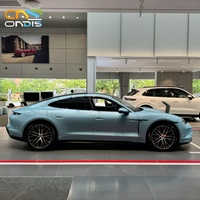 Film de protection automobile PET Crystal Frozen Blue Gloss, vinyle auto-adhésif, sans résidus, amovible, couleur bleu glace, film de changement de couleur pour carrosserie automobile