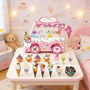 Cadeau d'anniversaire et cadeaux de fête, jouets, slime non collant, kit de slime au beurre rose pour enfants, filles et garçons - Product Image 2