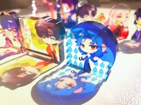Plaques en plastique transparent personnalisées Vigreat, feuilles translucides colorées, figurine d'anime, forme personnalisée, plaque d'art imprimée, bloc acrylique, support