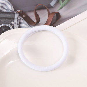 Bandes de cheveux élastiques à la mode pour femmes et adolescents Attaches à cheveux colorées pour les rencontres et les achats Ensemble d'anneaux de cheveux élastiques durables - Product Image 6