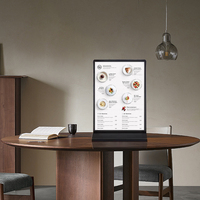 Support de menu LED sans fil double face rechargeable pour commande en gros – Fournisseur de boîtes lumineuses de bureau