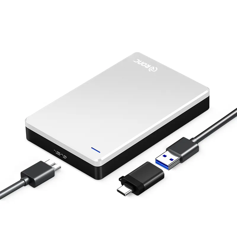 Tragbare 1 TB externe Festplatte HDD USB 3.0 für PC, Mac, PS4 und Xbox