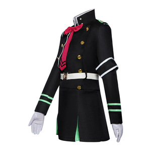 Costume de cosplay Shinoa Hiiragi, ensemble uniforme de l'armée impériale des démons, tenue de jeu de rôle anime, printemps 2024 - Product Image 1