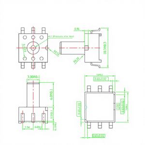 Módulo de Presión de Placa <span class=keywords><strong>RKS</strong></span> 0~5V 10kPa, Sensor de Presión Diferencial de Aire, Precisión del 0.1% FS, IP55, 1 Año de Garantía, Origen Shanghái, OEM - Product Image 3