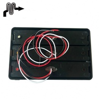 Nouvelle barre lumineuse d'identification LED 12V OEM ODM, 24 LED, feu arrière, clignotant, feu de recul, étanche IP67, pour camion