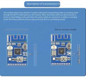 Placa de Módulo 2 en 1 KCX_BT_EMITTER 1,7 V OEM para transmisión y recepción de audio estéreo producto PCBA - Product Image 5