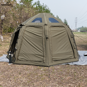 15sqm bán buôn sang trọng 4-5 người Inflatable mái vòm Nhà lều cắm trại ngoài trời glamping lều với bơm Pavilion phong cách - Product Image 5