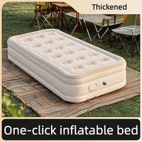 Matelas Gonflable Automatique – Lit d'Appoint Portable pour Intérieur et Extérieur, Camping, Canapé Pliant en PVC – Style Américain