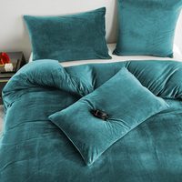 Ensemble de housse de couette en micro-polaire sherpa personnalisé, en peluche de vison, épais, plié, certifié OEKO-TEX, 300TC, prix d'usine