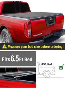 Copertura Tonneau Morbida Impermeabile a Tre Pieghe con Chiusura per Cassone <span class=keywords><strong>Nissan</strong></span> <span class=keywords><strong>Pick</strong></span>-up - Product Image 2