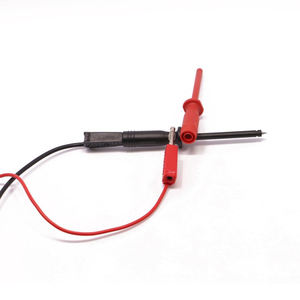 Pontas de Teste de Aço Inoxidável Isoladas de 4mm com Clipe de Perfuração para Multímetro e Testes Elétricos - Product Image 6