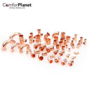 Raccords de tuyauterie en cuivre pour climatisation de haute qualité, différents types, réfrigération, 22 mm, presse, plomberie - Product Image 6