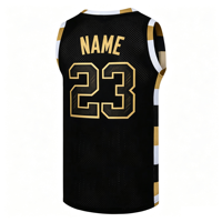 Maillots de basket-ball personnalisés pour hommes, réversibles, à séchage rapide, respirants, en maille polyester, uniformes d'équipe, vente en gros d'usine
