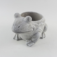 Pot de fleur animal d'intérieur écologique Conception classique en ciment pour le sol pour une décoration intérieure de style classique