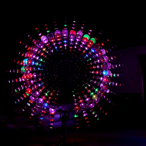 Moulin à vent cinétique en métal / Décoration de modèle cinétique / Moulin à vent cinétique suspendu 3D - Product Image 3