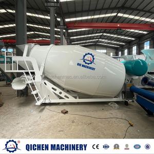 เครื่องผสมคอนกรีต QIC Best Performance ขนาด 3 ลูกบาศก์เมตร พร้อมถังผสมแบบใหม่ตามสั่ง ราคาโรงงาน พร้อมเครื่องยนต์ - Product Image 5