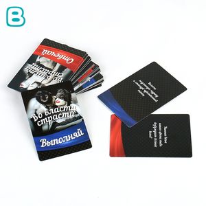 Papier <span class=keywords><strong>d</strong></span>'impression personnalisé <span class=keywords><strong>d</strong></span>'usine en gros adulte jeu de cartes papier carte Flash pour le jeu des <span class=keywords><strong>amoureux</strong></span> - Product Image 2