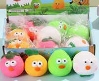 Jouet anti-stress souple et croustillant en forme de briques de fruits, unisexe, à partir de 5 ans, emballage cadeau, idéal pour le bureau, les récompenses ou les jeux d'enfants