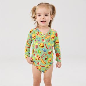 Combinaisons bébé fille personnalisées, combinaisons en bambou, combinaisons en coton pour bébés, tenues pour tout-petits, vêtements pour enfants - Product Image 4