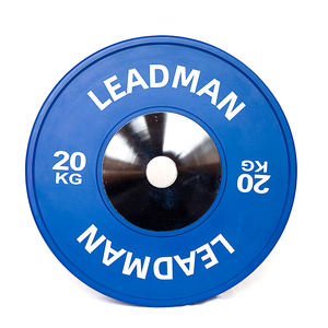 Pelat Bumper Karet Panas Komersial Pelat Berat Gym Pelat Bumper Piring Kompetisi - Product Image 2