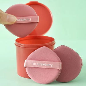 7 Esponjas Redondas de Repuesto para Maquillaje con Cojín de Aire, Esponja Personalizada con Logotipo para Base de Maquillaje y Crema BB - Product Image 2