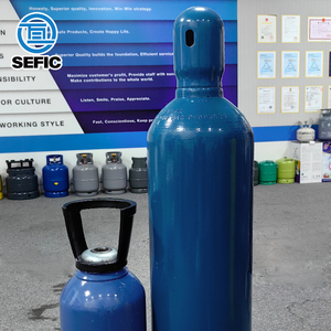 Hot bán <span class=keywords><strong>E</strong></span> Kích thước Argon Xi lanh khí En ISO9809-1 tiêu chuẩn oxy CO2 Argon khí xi lanh <span class=keywords><strong>Tank</strong></span> 23.6l 200bar - Product Image 5