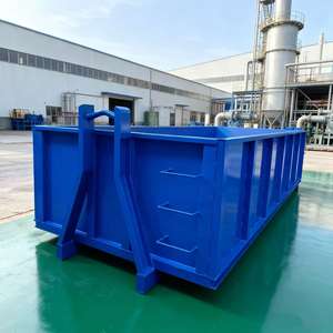 Contenedor de Basura de Alta Calidad para Exteriores, Contenedor de Basura con Gancho de Elevación, Contenedor de Basura Resistente, Certificado CE, Material Q235/Q345, <span class=keywords><strong>DUOJIN</strong></span> - Product Image 1