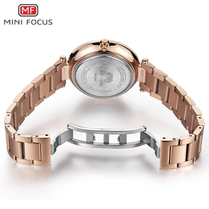 <span class=keywords><strong>MINI</strong></span> <span class=keywords><strong>FOCUS</strong></span> MF0031L Charm Moda Cuarzo Correa de acero inoxidable Marca superior <span class=keywords><strong>Reloj</strong></span> de lujo para <span class=keywords><strong>mujer</strong></span> <span class=keywords><strong>Reloj</strong></span> de pulsera <span class=keywords><strong>Reloj</strong></span> Montre - Product Image 6