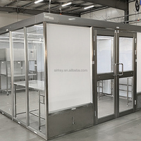 Salle blanche modulaire portable de classe 1000 pour la réparation de téléphones mobiles