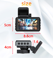 Dashcam 4K Auto Dashcam 3 Inch Dubbele WiFi G-Sensor DVR Dashcam Verborgen Camera 4K Auto Dashcam Auto Dashcam 4K Opname met ADAS