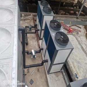 Industrial High Temperature Heat <b>Pump</b> Water System Stainless Steel 380V R-410A Energy Saving For Food Processing - Product Image 3