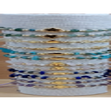 Bracelet en acier inoxydable plaqué or avec imitation perle et pierre de zircon DAFNI BIG PAZAR - Cadeau tendance pour la fête des mères - Product Image 4