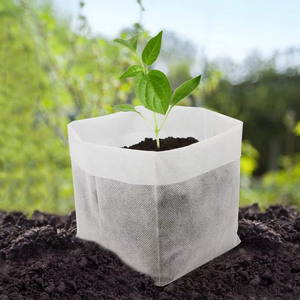 9x11cm Fleurs Arbre Fruitier Graine Démarrage <span class=keywords><strong>Biologique</strong></span> Semis Tissu Pots Cultivant Non-tissé Sac pour Plantation - Product Image 4