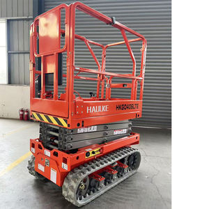 Platform Pengangkat Bergerak Seri <span class=keywords><strong>4M</strong></span> German Haulke, Platform Kerja <span class=keywords><strong>Scissor</strong></span> Lift Crawler untuk Dijual - Product Image 1