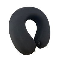 Micro-étiquette personnalisée en forme de U, mousse à mémoire de forme souple, Support de cou de voyage, oreiller de voiture de Camping d'avion