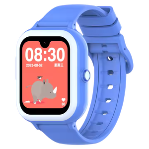 AI Kids 4G Android Smart Watch GPS Ubicación en tiempo real Soporte <span class=keywords><strong>Tarjeta</strong></span> SIM <span class=keywords><strong>App</strong></span> <span class=keywords><strong>Store</strong></span> Modo deportivo Negro Rosa Azul Caja de regalos Embalaje - Product Image 3