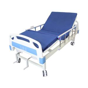 Lit d'examen hospitalier à poignée double incurvée, prix de gros, lit médical multifonctionnel manuel pour soins aux patients en salle - Product Image 6